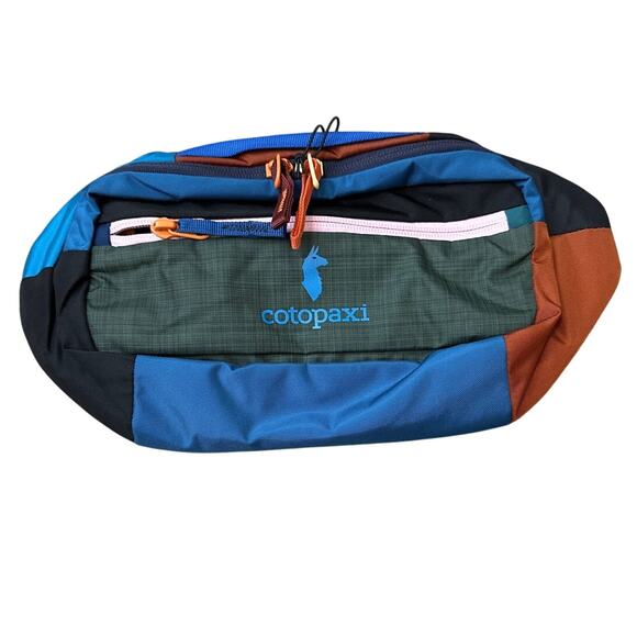 Cotopaxi Kapai 3 L Hip Pack Belt Bag Multicolor Repurposed Fabric New NWT 11 - Picture 1 of 3